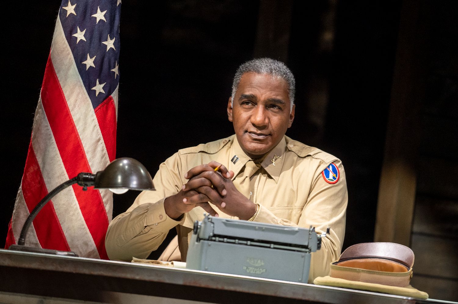 | The South Pasadenan | South Pasadena News PHOTO: Joan Marcus | The South Pasadenan | Norm Lewis as Captain Richard Davenport in the National Tour of “A Soldier's Play” playing at Ahmanson Theatre May 23 through June 25, 2023.