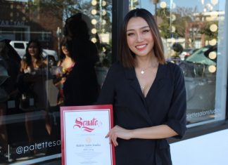 Palette Salon Studios Ribbon cutting Hosted by South Pasadena Chamber of Commerce
