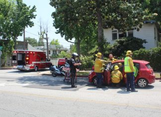 Man Hospitalized After Car Accident