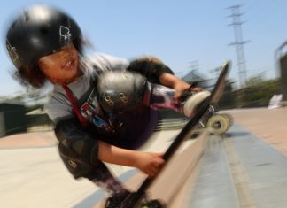 South Pasadena Community Services Commission Tackles Skate Park Repairs, Fourth of July Plans, & Community Engagement FILE PHOTO: Kasper Tobias | SouthPasadenan.com News | 3-year old Roman nails a 'rock to fakie' on the ramp