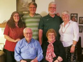 PHOTO: Tanya Kraft | The South Pasadenan | Rick Kraft, second from left, photographed with his siblings and parents.
