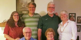 PHOTO: Tanya Kraft | The South Pasadenan | Rick Kraft, second from left, photographed with his siblings and parents.