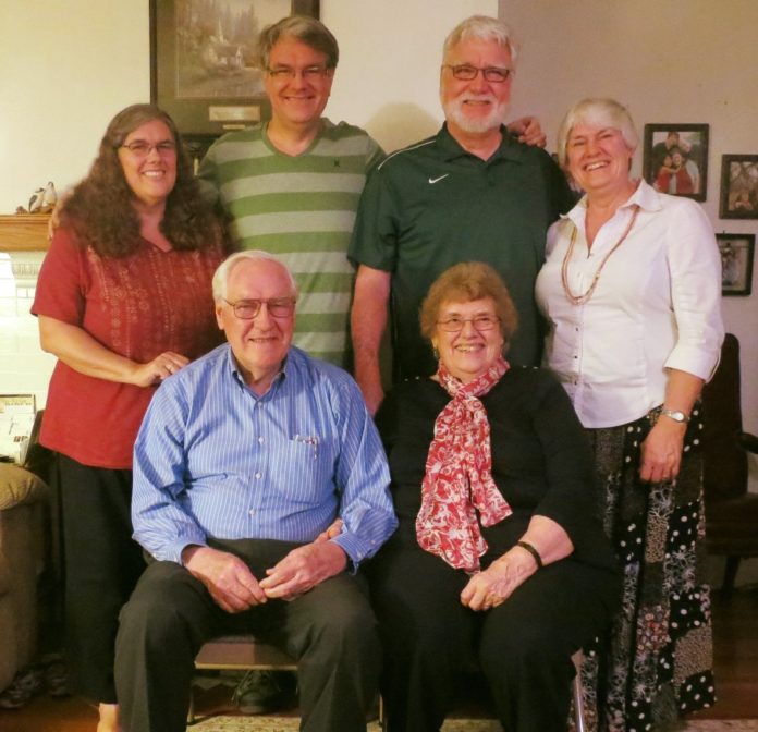 PHOTO: Tanya Kraft | The South Pasadenan | Rick Kraft, second from left, photographed with his siblings and parents.