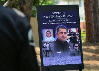 Ceremony Honors Fallen Officer | Remembering Kevin Sandoval 9 Years Later