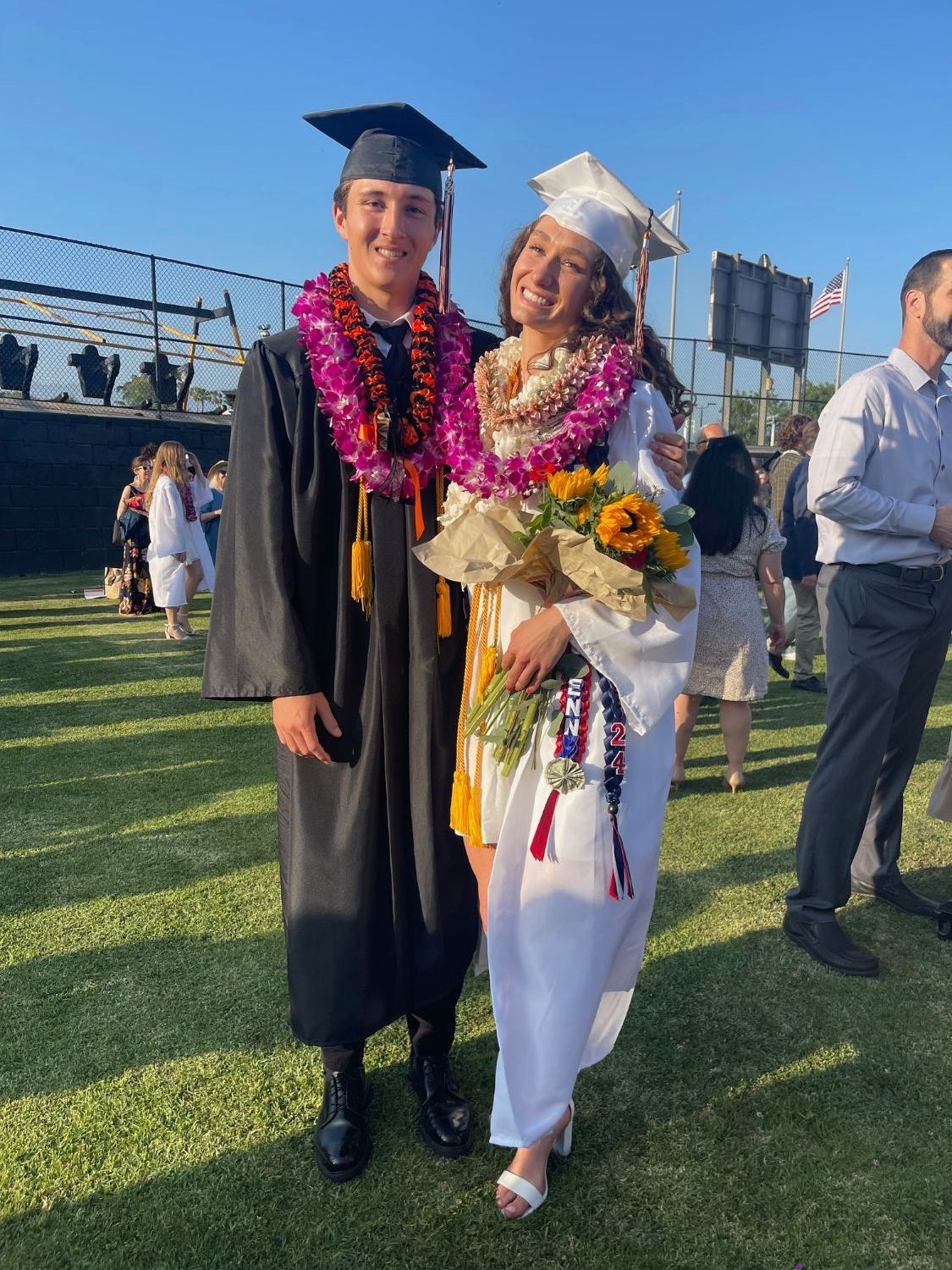 | The South Pasadenan | South Pasadena News PHOTO: Rachel Fox | The South Pasadenan | Class of 2024 graduates at Ray Solari stadium at South Pasadena High School.