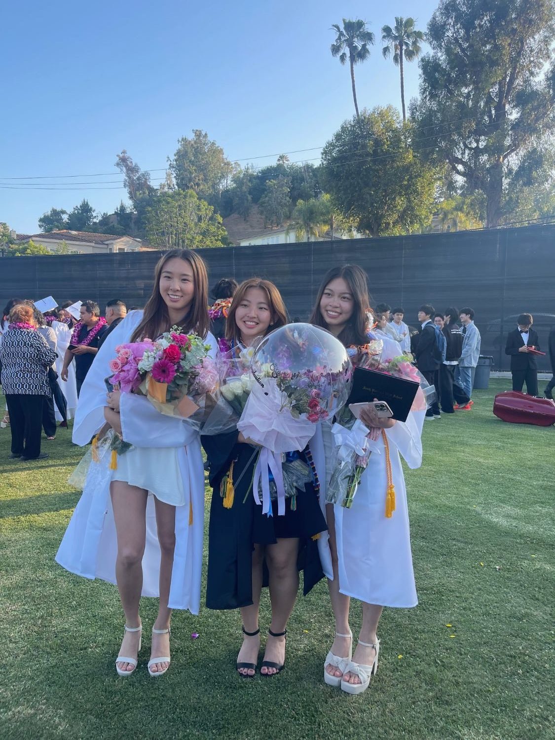 | The South Pasadenan | South Pasadena News PHOTO: Rachel Fox | The South Pasadenan | Class of 2024 graduates at Ray Solari stadium at South Pasadena High School.