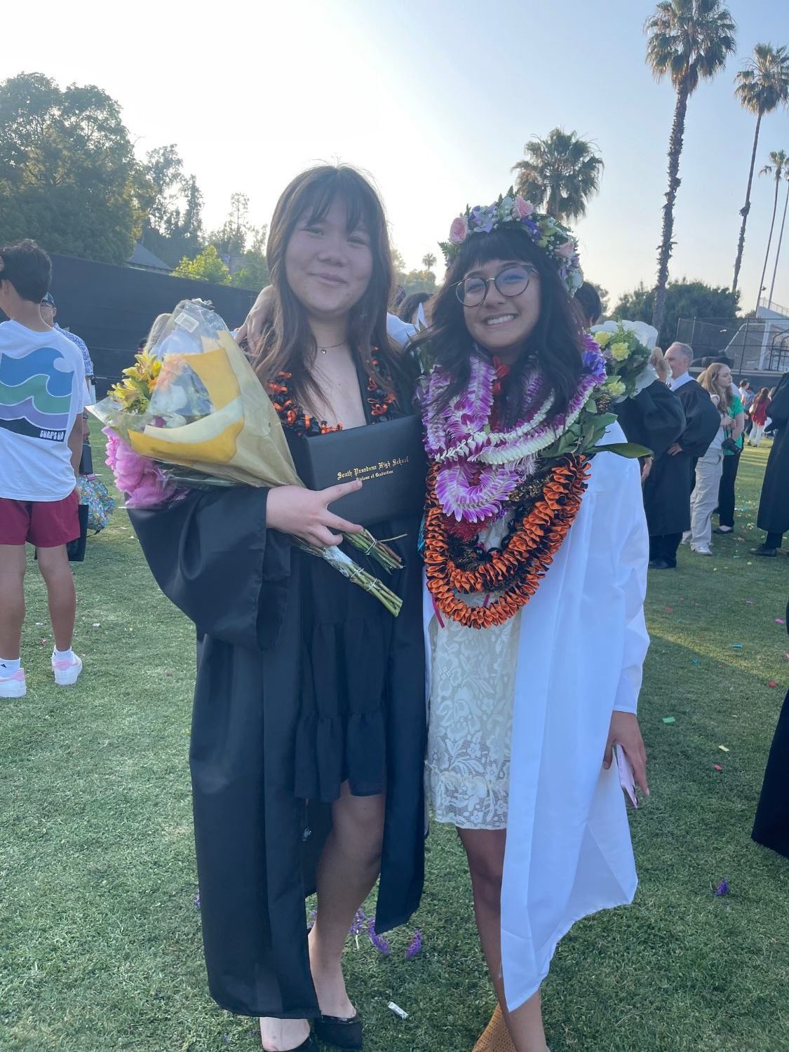 | The South Pasadenan | South Pasadena News PHOTO: Rachel Fox | The South Pasadenan | Class of 2024 graduates at Ray Solari stadium at South Pasadena High School.