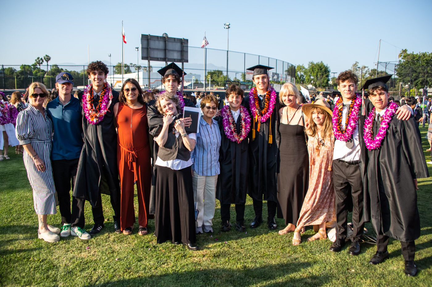 south-pasadena-news-06-17-2024-sphs-grad-shari-correll-02 | The South Pasadenan | South Pasadena News PHOTO: Shari Correll | The South Pasadenan | Class of 2024 graduates at Ray Solari stadium at South Pasadena High School.