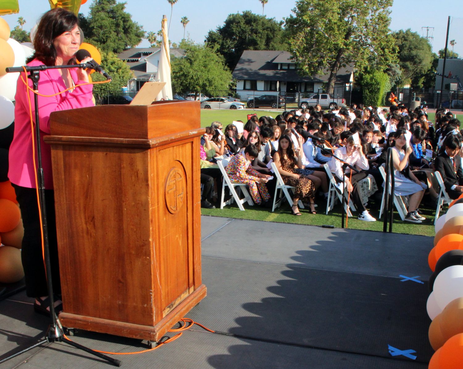 PHOTO: Henk Friezer | The South Pasadenan | South Pasadena Middle School promotion 2024