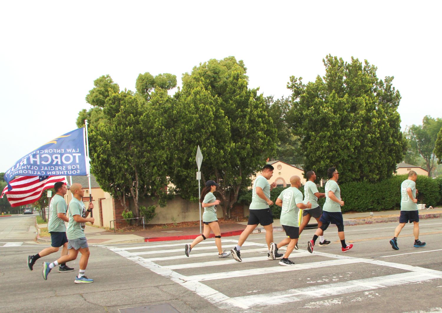 | The South Pasadenan | South Pasadena News PHOTO: Henk Friezer | The South Pasadenan | SPPD participates in the 2024 Law Enforcement Torch Run.