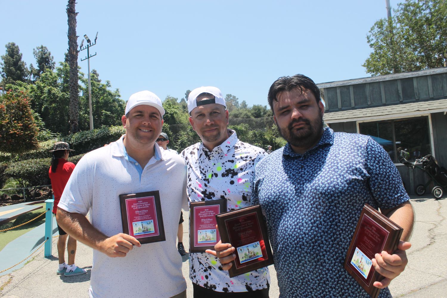 | The South Pasadenan | South Pasadena News PHOTO: Sally Kilby | The South Pasadenan | The third place team,L-RTyler Borrello, Jayson Sanchez, Dylan Martinez. Not pictured Steve Martinez.