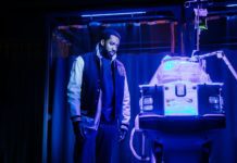 PHOTO: Jeff Lorch | The South Pasadenan | Maurice Williams in Tiny Father at Geffen Playhouse