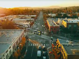 Mission Street Road Restriping Schedule South Pasadena Preservation Foundation. SPPF. The South Pasadena News. Metro train station.