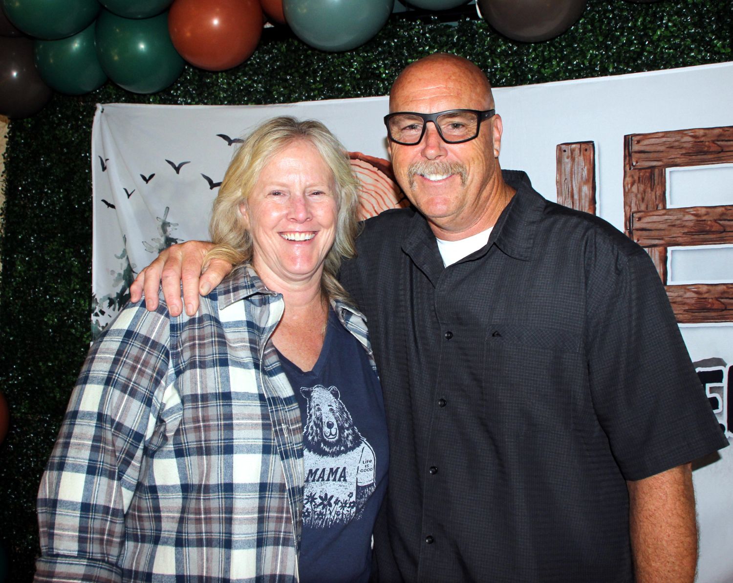 PHOTO: Henk Friezer | The South Pasadenan | South Pasadena Community Services Director, Sheila Pautsch, receives a plaque from Fire Chief Paul Riddle at her retirement party.