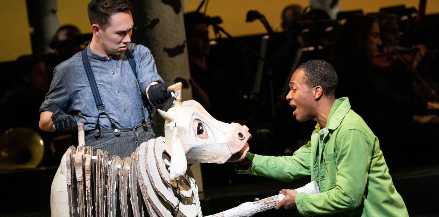 | The South Pasadenan | South Pasadena News PHOTO: Matthew Murphy and Evan Zimmerman | The South Pasadenan | Kennedy Kanagawa and Cole Thompson in the Broadway production of "Into the Woods."
