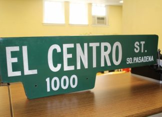 Major Work on El Centro St.