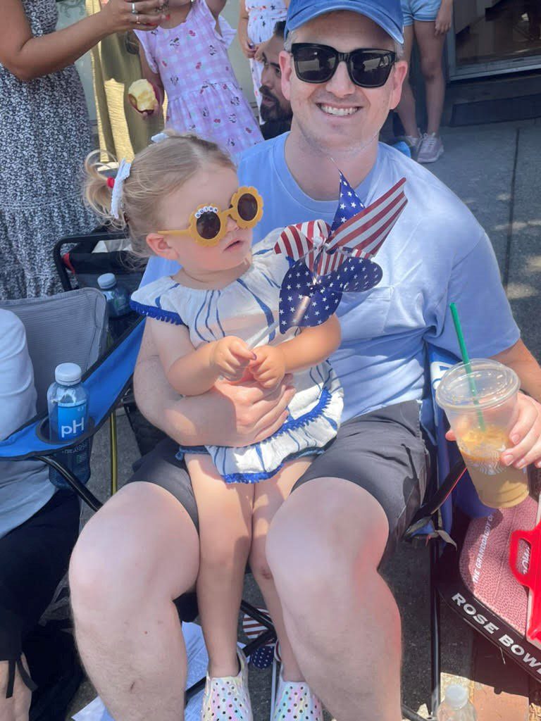 PHOTO: Melissa Snyder | The South Pasadenan | Decked out in plenty of red, white and blue, 4th of July in South Pasadena featured a traditional pancake breakfast, parade along Mission Street and old-fashioned fireworks show at South Pasadena High School to cap the day.
