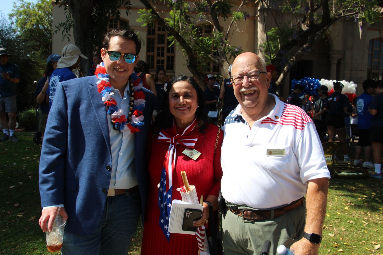 PHOTO: Melissa Snyder | The South Pasadenan | Decked out in plenty of red, white and blue, 4th of July in South Pasadena featured a traditional pancake breakfast, parade along Mission Street and old-fashioned fireworks show at South Pasadena High School to cap the day.