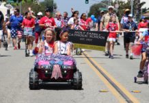 Independence Day Fun in South Pasadena PHOTO: Melissa Snyder | The South Pasadenan | Decked out in plenty of red, white and blue, 4th of July in South Pasadena featured a traditional pancake breakfast, parade along Mission Street and old-fashioned fireworks show at South Pasadena High School to cap the day.