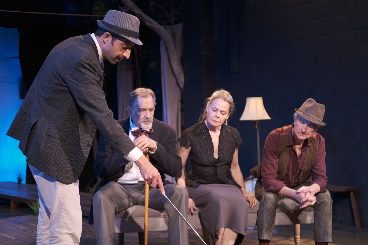 | The South Pasadenan | South Pasadena News PHOTO: Jack Serra | The South Pasadenan | Hossein Mardani, Lawrence Novikoff, Sally Smythe, and Kevin Michael Moran in The Cherry Orchard at South Pasadena Theatre Workshop