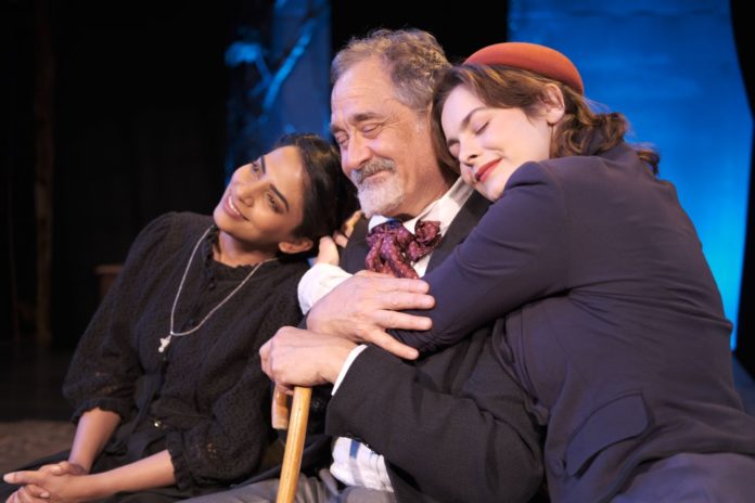PHOTO: Jack Serra | The South Pasadenan | Roshni Shukla, Lawrence Novikoff, and Michaela Ivey in The Cherry Orchard at South Pasadena Theatre Workshop