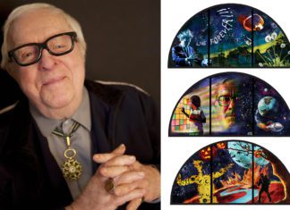 High Honor for the Late Ray Bradbury | Stained Glass Project to Commemorate Legendary Author