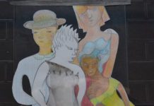 PHOTO: SPARC | The South Pasadenan | Piece by Cynthia Thiel on display at SPARC gallery.