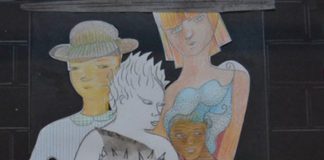 PHOTO: SPARC | The South Pasadenan | Piece by Cynthia Thiel on display at SPARC gallery.