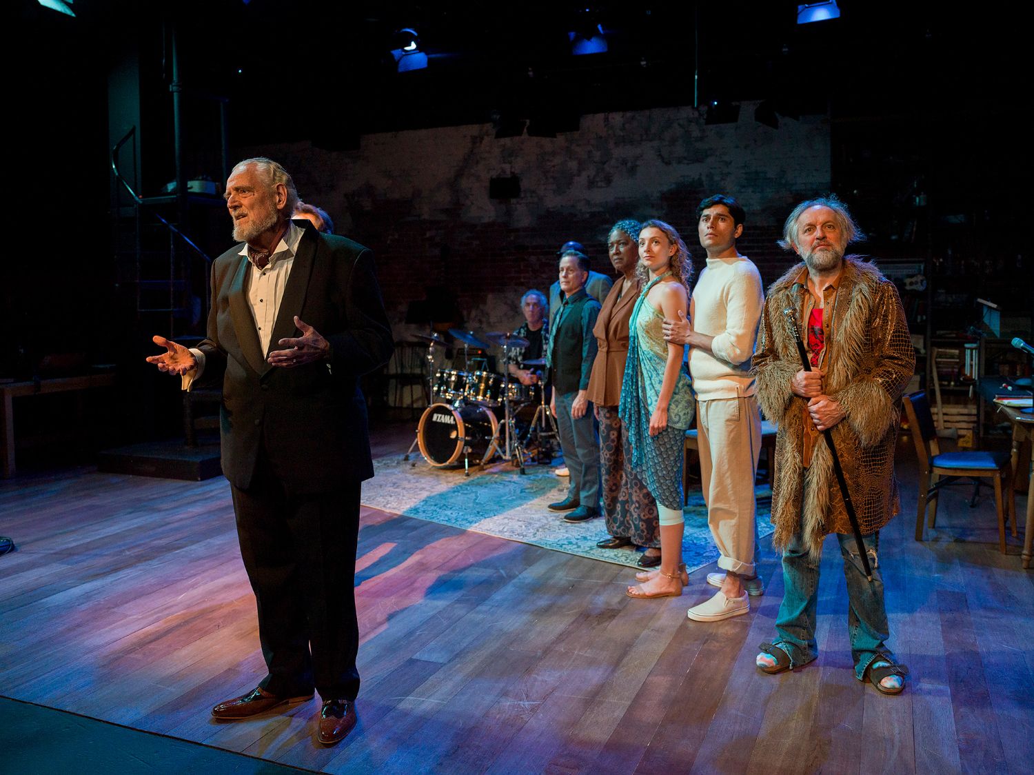 PHOTO: Frank Ishman | The South Pasadenan | Peter Van Norden and Ensemble in "The Tempest" at Antaeus Theatre Company in Glendale, CA.
