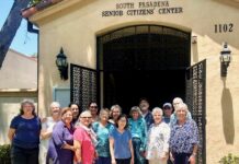 The Creative Life Blooms at SPARC Centre Gallery PHOTO: provided by South Pasadena Senior Center | The artists at the South Pasadena Senior Center who will be exhibiting their watercolors at SPARC Gallery in the Fremont Centre Theatre building in South Pasadena.