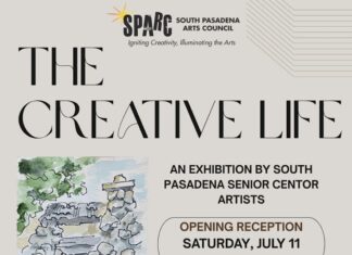 The Creative Life: A Watercolor Exhibit at SPARC Centre Gallery The Creative Life a watercolor exhibit by south pasadena senior center artists