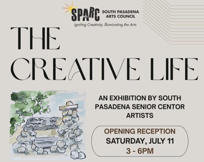 The Creative Life a watercolor exhibit by south pasadena senior center artists