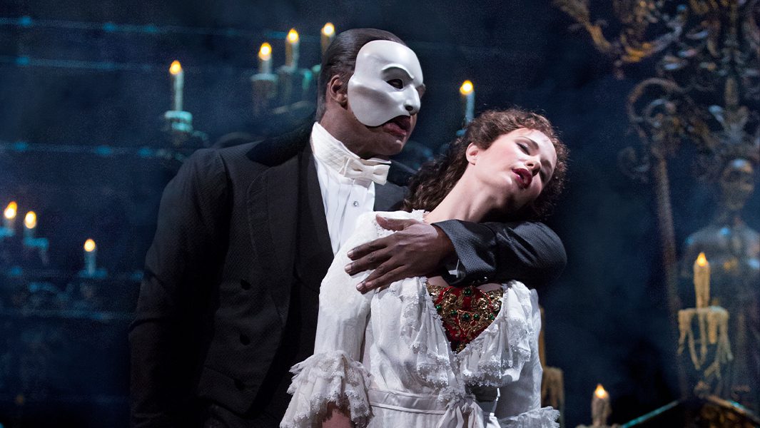 | The South Pasadenan | South Pasadena News PHOTO: Matthew Murphy for MurphyMade | The South Pasadenan | Norm Lewis and Sierra Boggess in the original Broadway production of Phantom of the Opera.