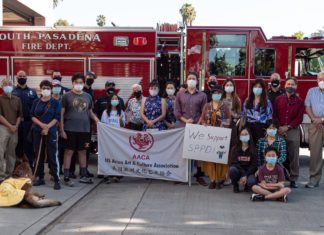 First Responders Honored | Police and Fire Receive Gifts from Asian Art & Culture Association