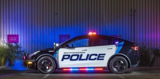 PHOTO: provided by SPPD | The South Pasadenan | The South Pasadena Police Department has become the nation’s first law enforcement agency to completely replace its gasoline-powered patrol cars with nonpolluting electric vehicles.