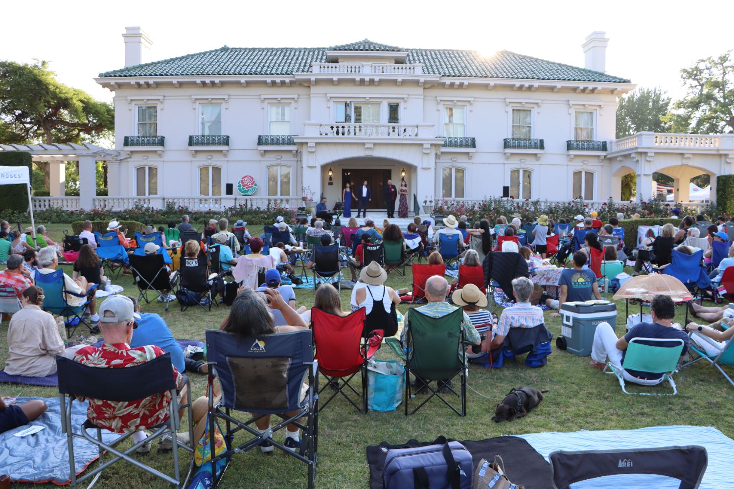 | The South Pasadenan | South Pasadena News PHOTO: Tournament of Roses | The South Pasadenan | Pacific Opera Project (POP) artists. L to R; Oriana Falla, soprano; Arnold Livingston Geis, tenor; Ben Lowe, baritone; Emily Geller, contralto.