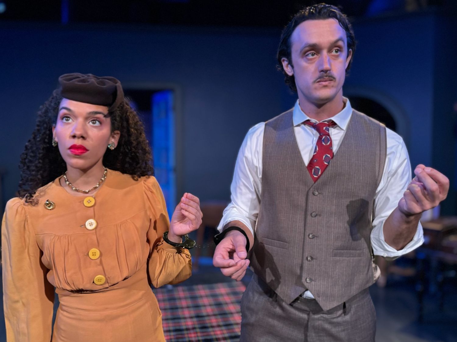 | The South Pasadenan | South Pasadena News PHOTO: provided by SPTW | The South Pasadenan | Andrew Tippie and Destini Huston star in The 39 Steps at South Pasadena Theatre Workshop.