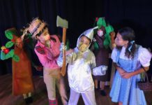 The Show Must Go On! UPSTAGE Stages Wizard of Oz, Jr. at the Women’s Club of South Pasadena