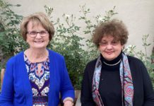 PHOTO: provided by organization | The South Pasadenan | Sally Kilby, left, and Ellen Daigle will be honored with Senior Champion Awards on Monday, August 14, from the Senior Citizens’ Foundation of South Pasadena.