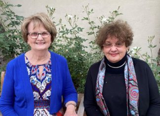 Senior Champion Awards Recognizes Two of City’s Top Volunteers PHOTO: provided by organization | The South Pasadenan | Sally Kilby, left, and Ellen Daigle will be honored with Senior Champion Awards on Monday, August 14, from the Senior Citizens’ Foundation of South Pasadena.