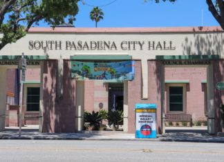 South Pasadena City Hall Phones Down