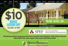 Green Brooms $10 Lesson Day to Benefit SPEF