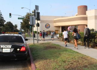 South Pasadena High School Police Present