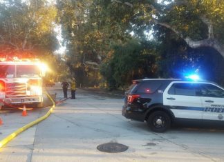 Brush Fire on Arroyo Drive Quickly Extinguished in Blazing Heat