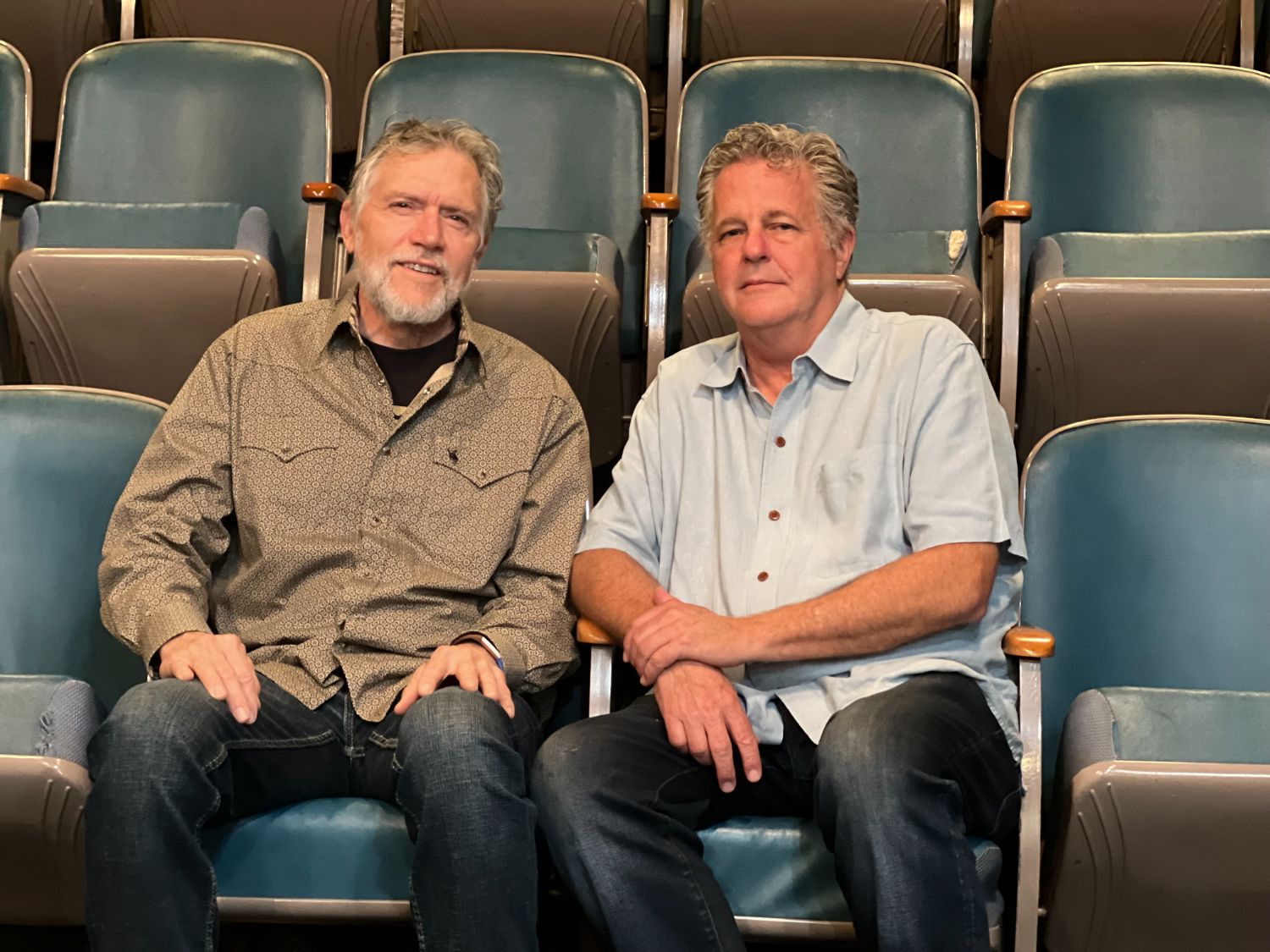 | The South Pasadenan | South Pasadena News PHOTO: provided by SPARC | The South Pasadenan | Singer/Songwriter and writer, Brad Colerick, with author Scott Feldmann.