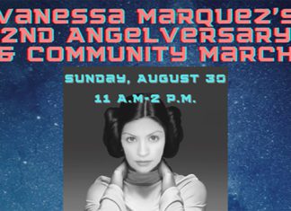 SUNDAY | “Angelversary” Community March & Rally Will Be Held for Actor Vanessa Marquez