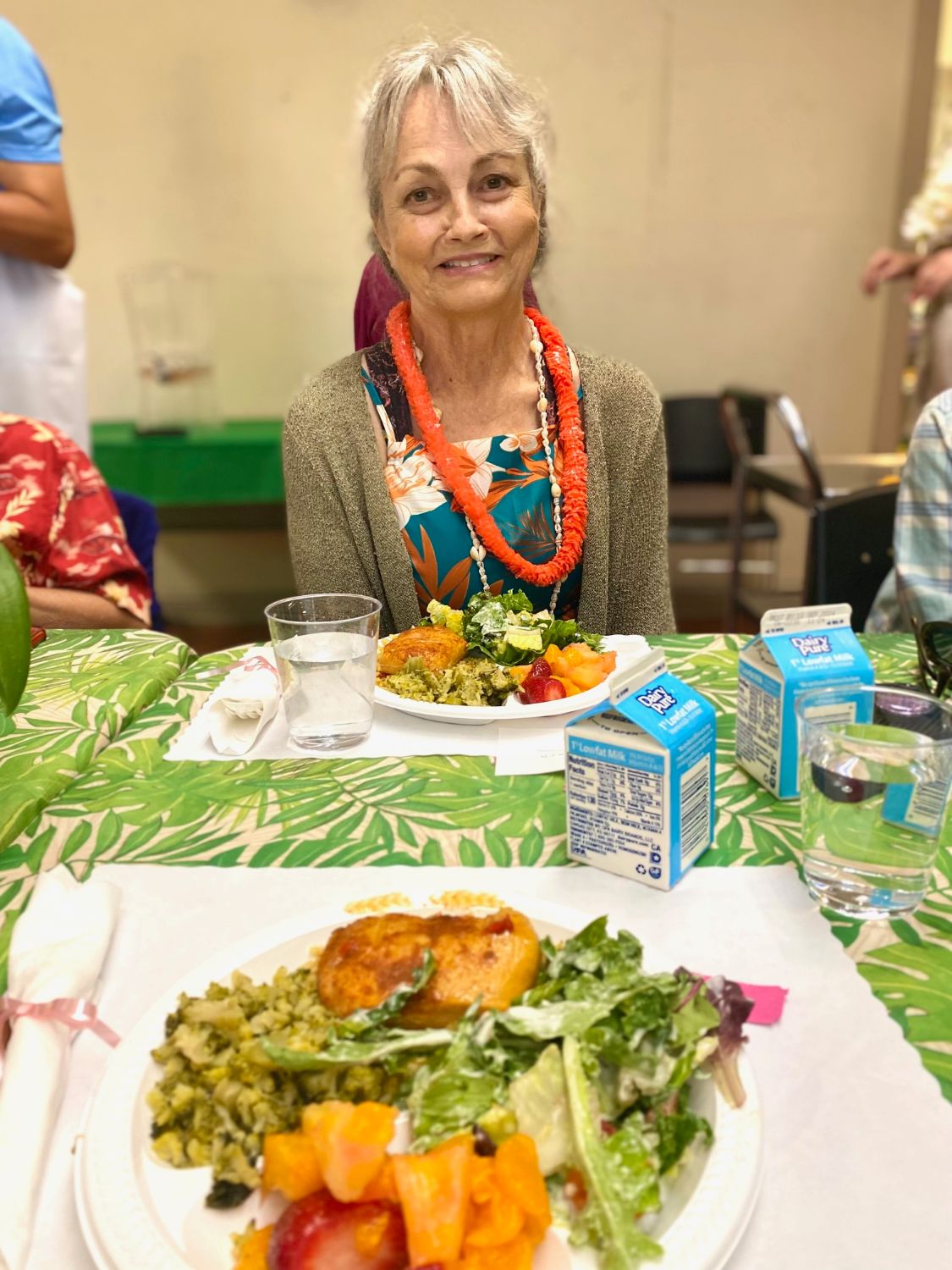 | The South Pasadenan | South Pasadena News PHOTO: provided by Kathrin Richards | The South Pasadenan | Seniors enjoy the end of summer luau at the South Pasadena Senior Center.