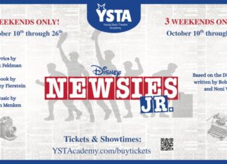 Tickets Now On Sale for Young Stars Theatre Academy’s Newsies Jr. October 10th through 26th! PHOTO: YSTA | The South Pasadenan | Newsies Jr. Tickets On Sale