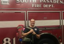 Firefighter and Paramedic Justin Miller Returns Safely Home from Holy Fire