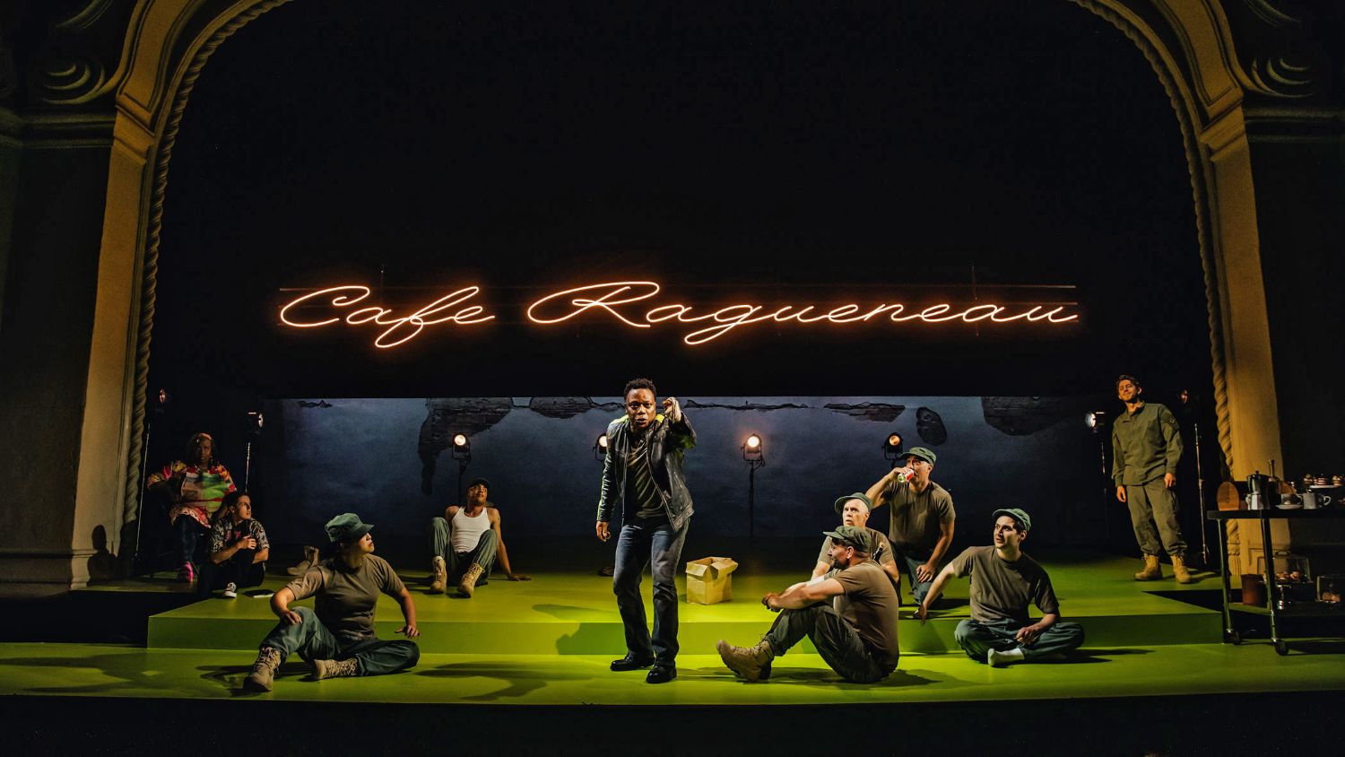PHOTO: Jeff Lorch | The South Pasadenan | Chukwudi Iwuji and the cast of Cyrano de Bergerac at Pasadena Playhouse.